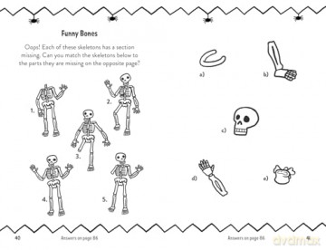 Amazing Halloween Puzzles and Quizzes: A new children's illustrated activity book for 2025, packed with Halloween-themed brain teasers. - Caroline Rowlands [KSIĄŻKA]