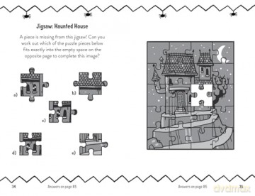 Amazing Halloween Puzzles and Quizzes: A new children's illustrated activity book for 2025, packed with Halloween-themed brain teasers. - Caroline Rowlands [KSIĄŻKA]