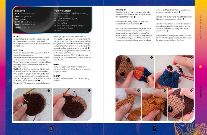 AmiguWHOmi: Crochet Adventures in Time and Space - Liz Ward [KSIĄŻKA]