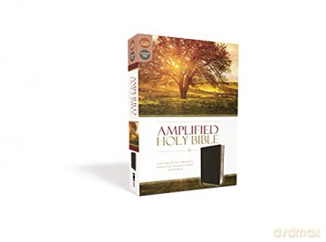 Amplified Holy Bible, Bonded Leather, Black: Captures the Full Meaning Behind the Original Greek and Hebrew - Zondervan [KSIĄŻKA]
