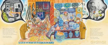An Abundance of Light: A Story of Matisse in Morocco - Lauren Stringer [KSIĄŻKA]