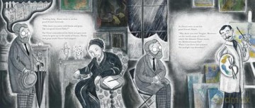 An Abundance of Light: A Story of Matisse in Morocco - Lauren Stringer [KSIĄŻKA]