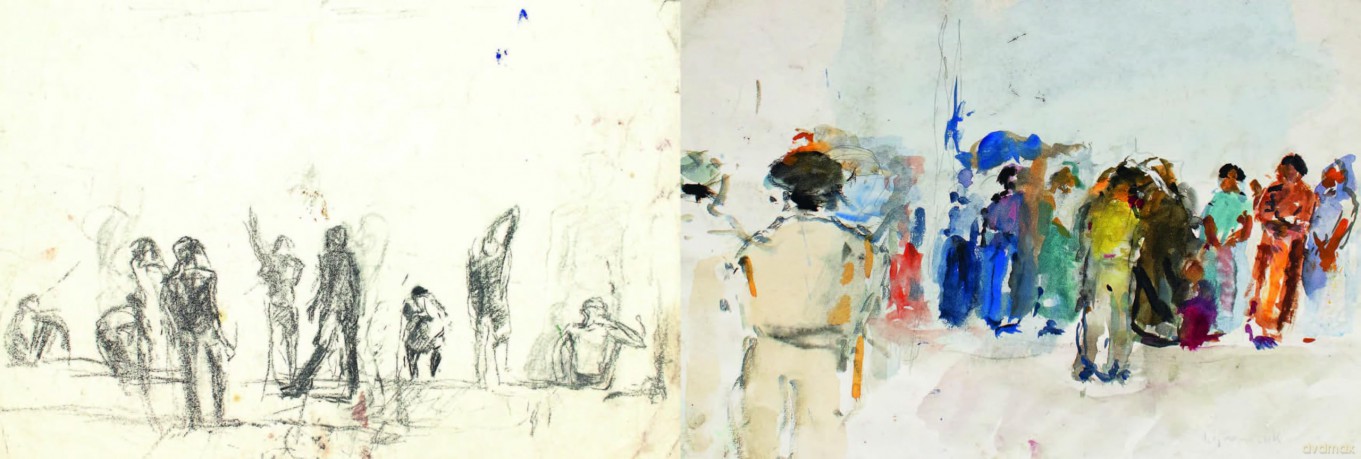 An Indian Sketchbook: Anthony Eyton - Anthony Eyton [KSIĄŻKA]