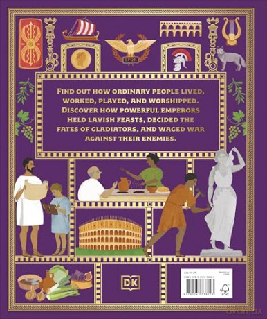 Ancient Rome: From Everyday Life to An Emperor's Life - DK [KSIĄŻKA]