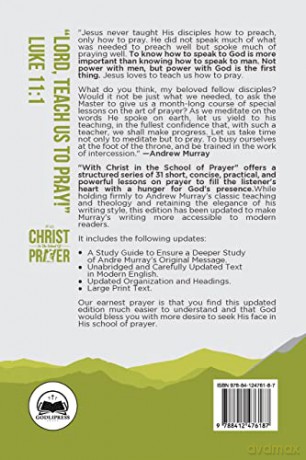 Andrew Murray With Christ In The School Of Prayer: In Today's English and with a Study Guide - Godlipress Team [KSIĄŻKA]