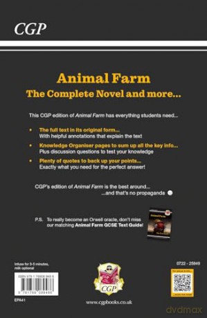 Animal Farm - The Complete Novel with Annotations and Knowledge Organisers: for the 2026 and 2027 exams - George Orwell [KSIĄŻKA]