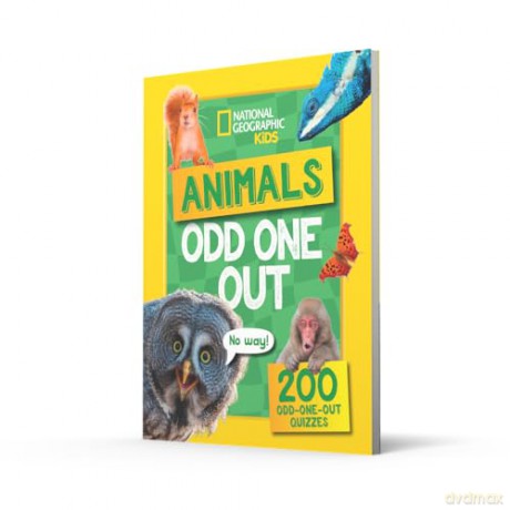 Animals Odd One Out: A fun-filled game book with 200 quizzes - National Geographic Kids [KSIĄŻKA]