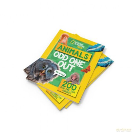 Animals Odd One Out: A fun-filled game book with 200 quizzes - National Geographic Kids [KSIĄŻKA]