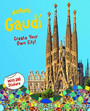 Antoni Gaudi: Create Your Own City Sticker Book - Prestel [KSIĄŻKA]