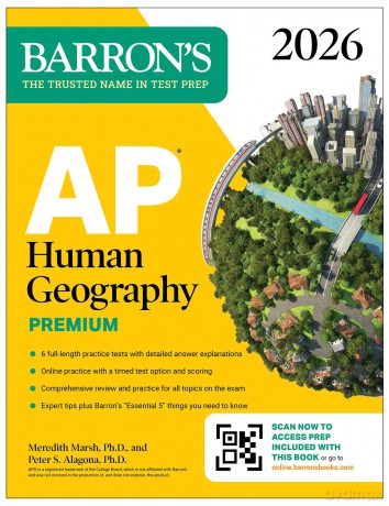 AP Human Geography Premium, 2026: Prep Book with 6 Practice Tests+ Comprehensive Review + Online Practice - Barron's Educational Series [KSIĄŻKA]
