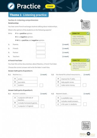 AQA GCSE French Foundation Complete Revision and Practice - Sheena Newland [KSIĄŻKA]