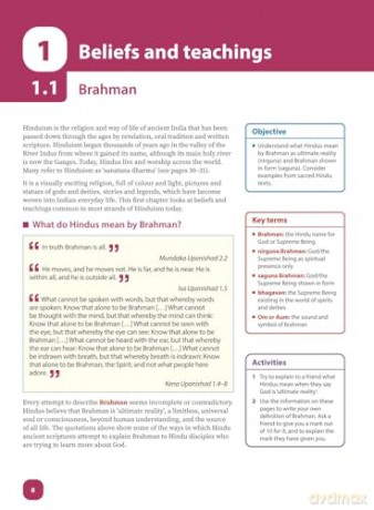 AQA GCSE Religious Studies A Hinduism: Revised Edition - Mary Horsley [KSIĄŻKA]