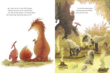 Archibald and the Furry Dinosaurs - Suzanne Lang [KSIĄŻKA]