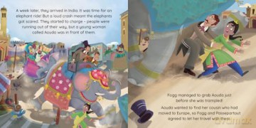 Around the World in 80 Days - Miles Kelly [KSIĄŻKA]