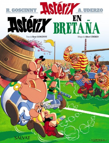 Asterix in Spanish: Asterix en Bretana - Rene Goscinny [KOMIKS]