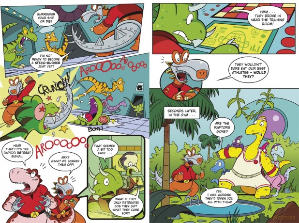 Astrosaurs: Mission to Infinity: Three space missions. One fearless dino crew. All in a graphic novel that's out of this world! - Steve Cole [KSIĄŻKA]