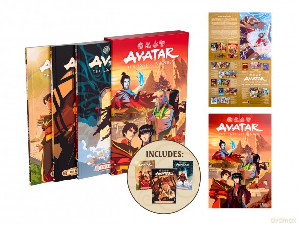 Avatar: The Last Airbender--Fire and Family Treasury Boxed Set - Faith Erin Hicks [KSIĄŻKA]