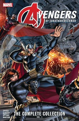 Avengers by Jonathan Hickman: The Complete Collection Vol. 1 - Jonathan Hickman [KSIĄŻKA]