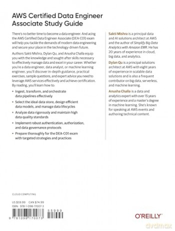 AWS Certified Data Engineer Associate Study Guide: In-Depth Guidance and Practice - Sakti Mishra [KSIĄŻKA]