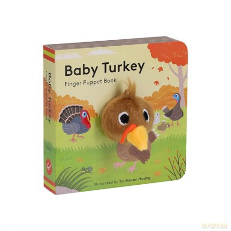 Baby Turkey: Finger Puppet Book - Yu-Hsuan Huang [KSIĄŻKA]