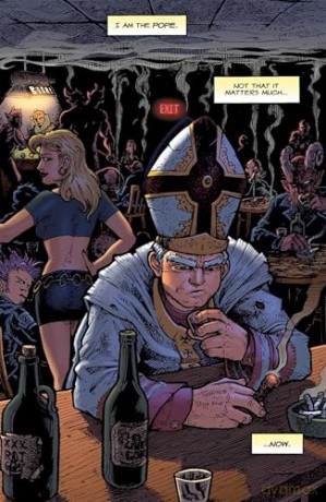 Battle Pope 25th Anniversary Deluxe Hardcover: The Immaculate Collection - Robert Kirkman [KSIĄŻKA]