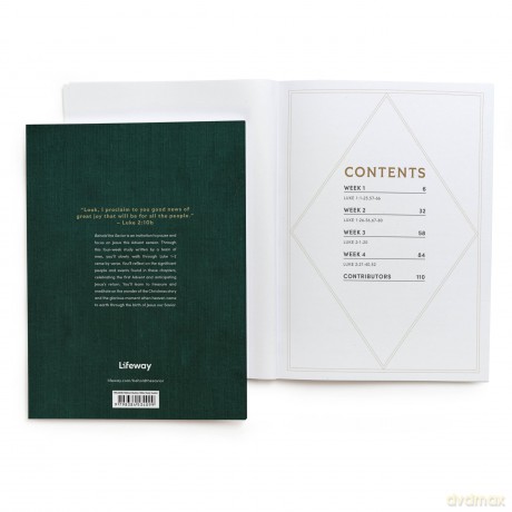 Behold the Savior Bible Study Book: Treasuring the Story of Christmas - Lifeway Christian Resources [KSIĄŻKA]