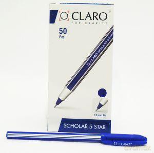 Długopis Claro Scholar 5 Star Niebieski [SZKOŁA]
