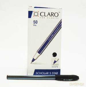 Długopis Claro Scholar 5 Stars Czarny [SZKOŁA]