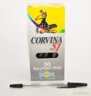 Długopis Corvina Czarny [SZKOŁA]