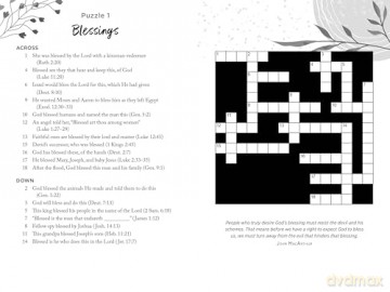 Bible Blessings Crosswords: 99 Fun, Relaxing, Encouraging Puzzles - Compiled by Barbour Staff [KSIĄŻKA]