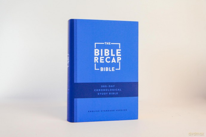 Bible Recap 365-Day Chronological Study Bible, The: English Standard Version - Tara-Leigh Cobble [KSIĄŻKA]