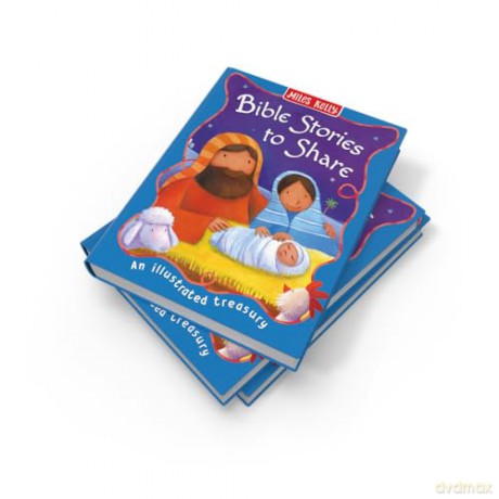 Bible Stories to Share: A fully illustrated Bible story book perfect for children aged 5 to 9 new for 2025 - Miles Kelly [KSIĄŻKA]