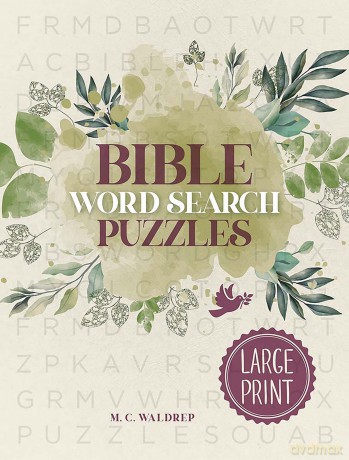 Bible Word Search Puzzles - M. C. Waldrep [KSIĄŻKA]
