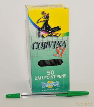 Długopis Corvina Zielony [SZKOŁA]