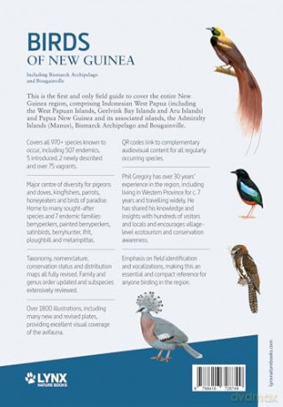 Birds of New Guinea: The Essential Field Guide to the Region's Avifauna: Including Bismarck Archipelago and Bougainville - Phil Gregory [KSIĄŻKA]