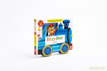 Bizzy Bear Whizzy Wheels: Train: With 4 moving wheels! - Benji Davies [KSIĄŻKA]
