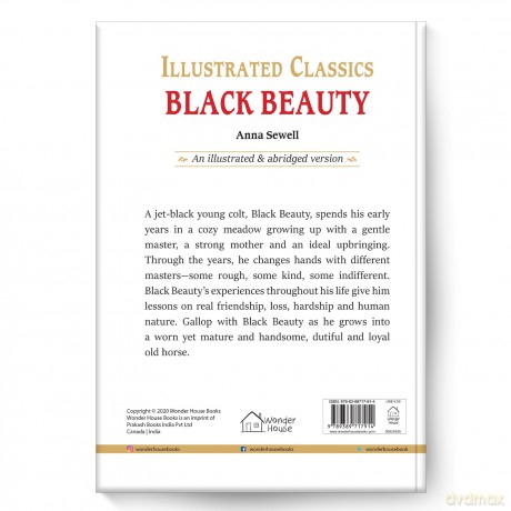 Black Beauty: Illustrated Abridged Children Classics English Novel With Review Questions - Anna Sewell [KSIĄŻKA]