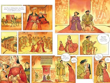 Bloody Mary: A Graphic Biography of Mary Tudor - Kristina Gehrmann [KOMIKS]