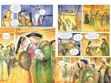 Bloody Mary: A Graphic Biography of Mary Tudor - Kristina Gehrmann [KOMIKS]