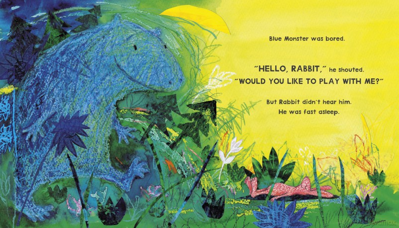 Blue Monster - Petr Horáček [KSIĄŻKA]