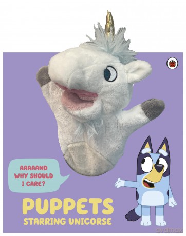Bluey: Puppets: Starring Unicorse: A Puppet Play Book - Bluey [KSIĄŻKA]