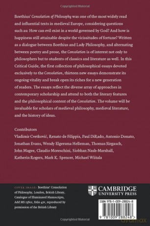 Boethius' 'Consolation of Philosophy': A Critical Guide - Michael Wiitala [KSIĄŻKA]