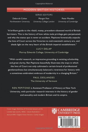 Brotherhood of Barristers: A Cultural History of the British Legal Profession, 1840-1940 - Ren Pepitone [KSIĄŻKA]