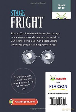 Bug Club Independent Fiction Year 4 Grey B Stage Fright - Adam Guillain [KSIĄŻKA]
