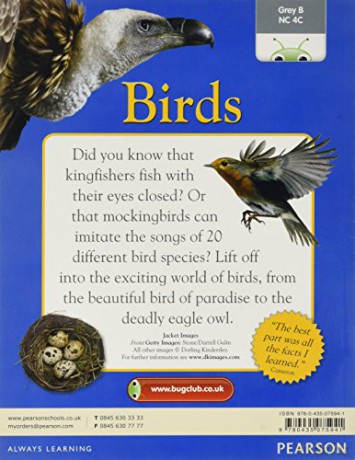 Bug Club Independent Non Fiction Year 4 Grey B Birds - Samantha Gray [KSIĄŻKA]