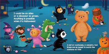 Build-A-Bear: Sticker Dress-Up: Halloween - Build-A-Bear Workshop [KSIĄŻKA]