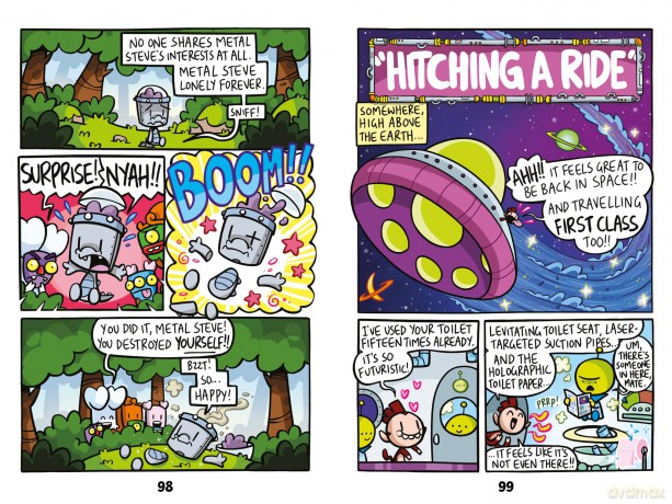 Bunny vs Monkey: Intergalactic Monkey Business! - Jamie Smart [KOMIKS]