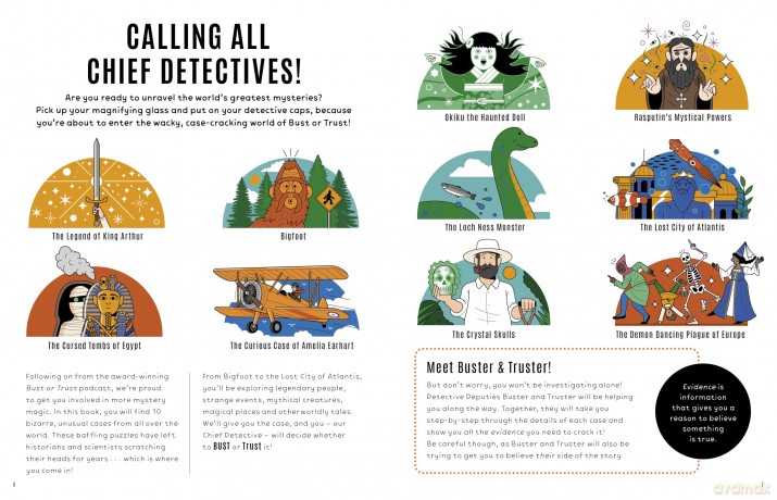 BUST OR TRUST: A Kids' Mystery Book - Small Wardour [KSIĄŻKA]