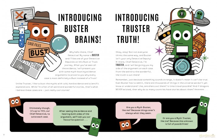 BUST OR TRUST: A Kids' Mystery Book - Small Wardour [KSIĄŻKA]
