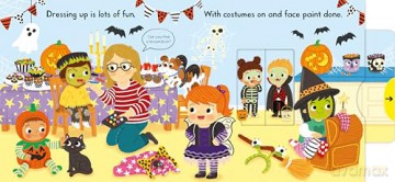 Busy Halloween: A Halloween push, pull, slide book, perfect to share with toddlers during the spooky season! - Campbell Books [KSIĄŻKA]